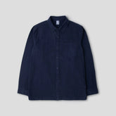 MC Overalls Navy Cotton Canvas Relaxed Shirt