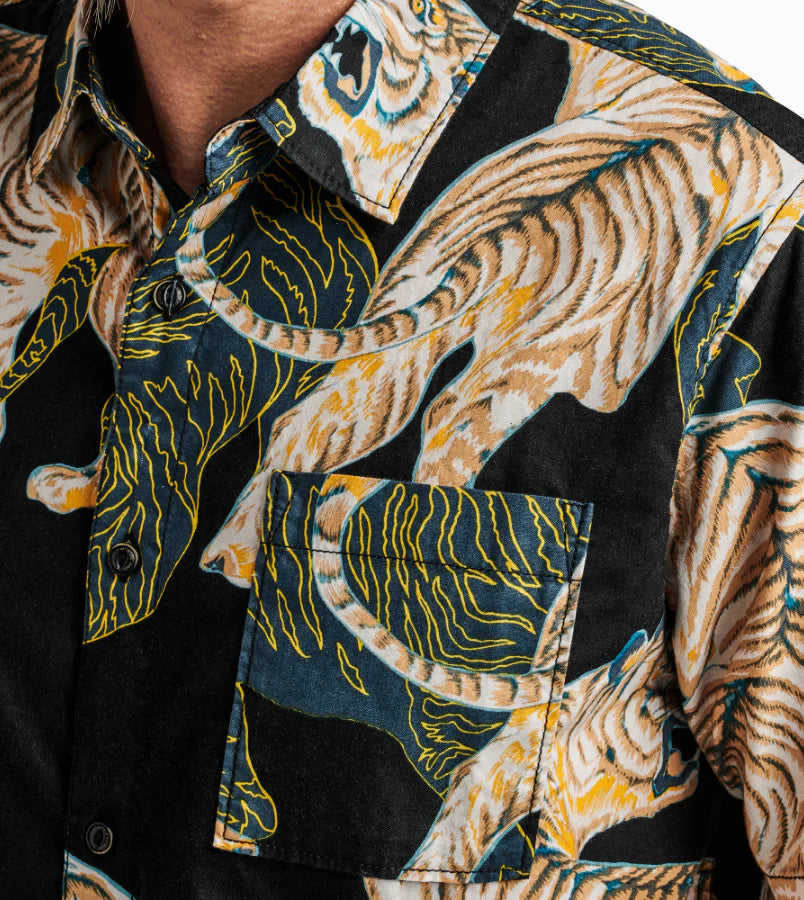 ROARK Aloha Tiger Button Up Shirt