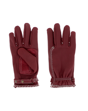 KYTONE Motorsport Leather Gloves - Bordeaux