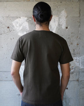 WONDER LOOPER 409gsm double heavyweight T-Shirt - Khaki (Excluded from all discount codes)