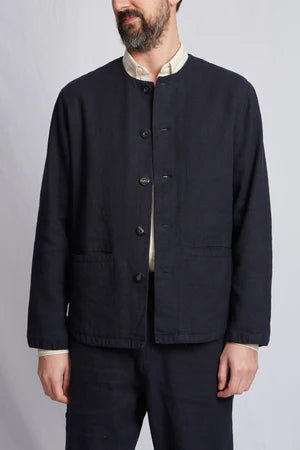 ABCL GARMENTS ITALY Chiaro Hemp & Wool Shirt Jacket