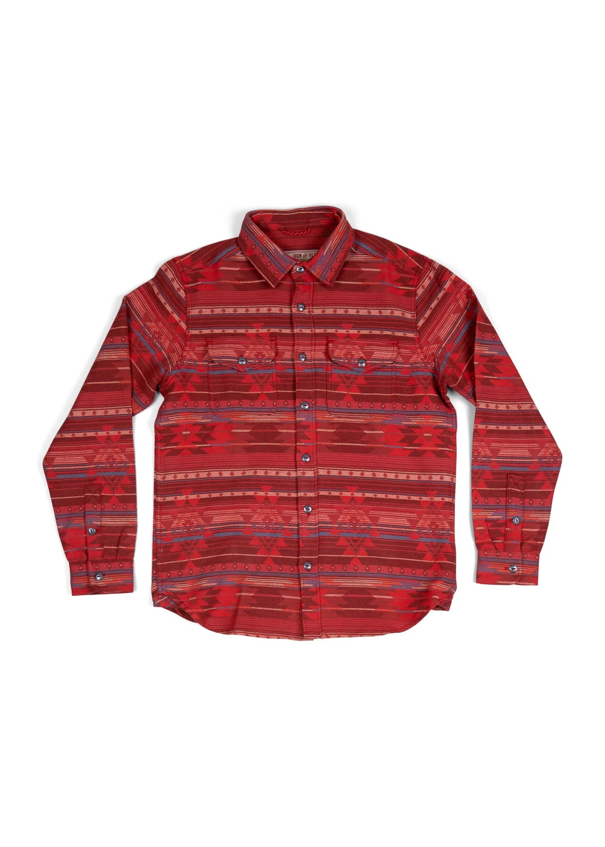 IRON & RESIN Navajo Shirt - Red