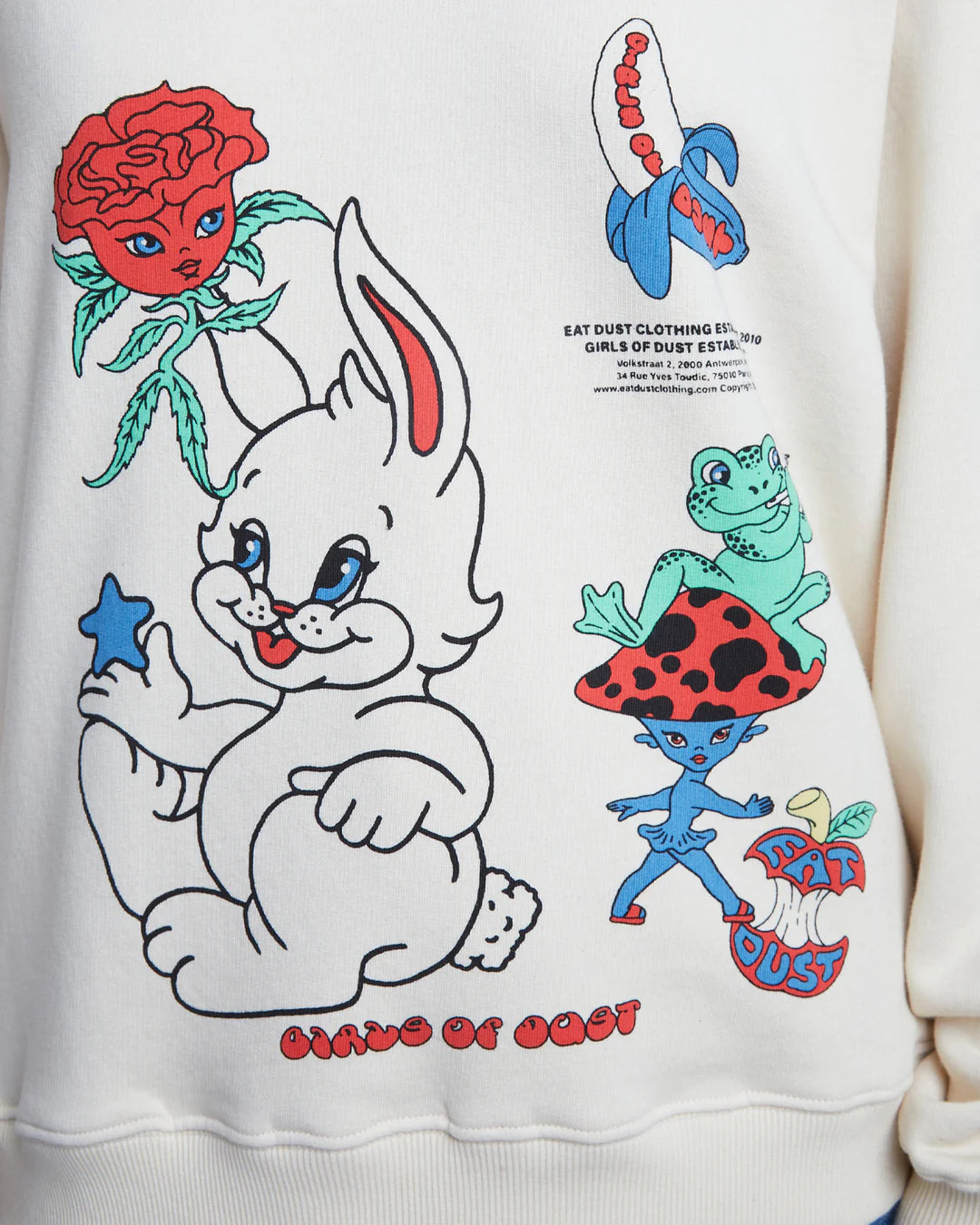 EAT DUST / GIRLS OF DUST Bunny Sweatshirt