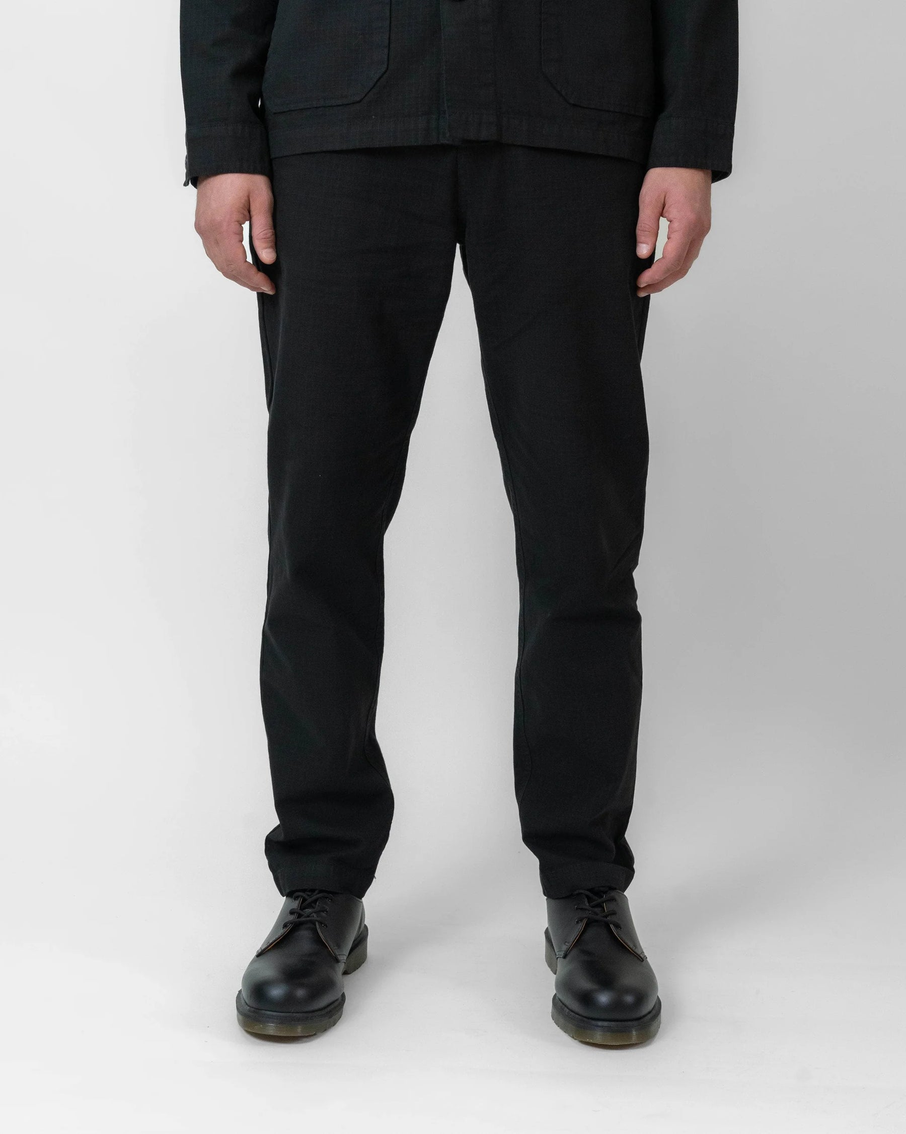 MC Overalls Ripstop Black Relaxed Fit Trousers