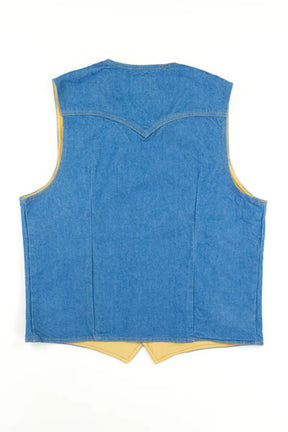 Left Field NYC 14OZ Mt. Vernon Mills Rodeo Western Vest (Excluded From All Discount Codes)