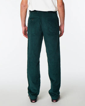 Eat Dust Service Chino 8W Bottle Green / Teal Trousers
