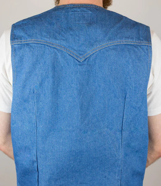 Left Field NYC 14OZ Mt. Vernon Mills Rodeo Western Vest (Excluded From All Discount Codes)