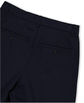 Outland Pantalon Double Pleat Oversized Trouser - Navy