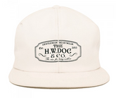 H W Dog & Co Trucker D-0004 Cap - White , Caps, H W Dog & Co, Working Title